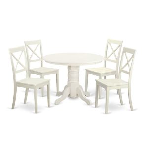 5 PC Kitchen nook Dining set - Kitchen Table and 4 dinette Chairs